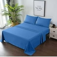 thumbnail image 1 of Premium Bed Sheet Set - Breathable and Soft - 4 Piece Set - Deep Pocket and Easy Care, 1 of 6