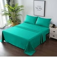 thumbnail image 1 of Premium Bed Sheet Set - Breathable and Soft - 4 Piece Set - Deep Pocket and Easy Care, 1 of 6