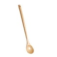 thumbnail image 1 of Beechwood Stirring Spoon - Extra Long Cooking Utensil for Non-Stick Cookware & Fermentation, 1 of 8
