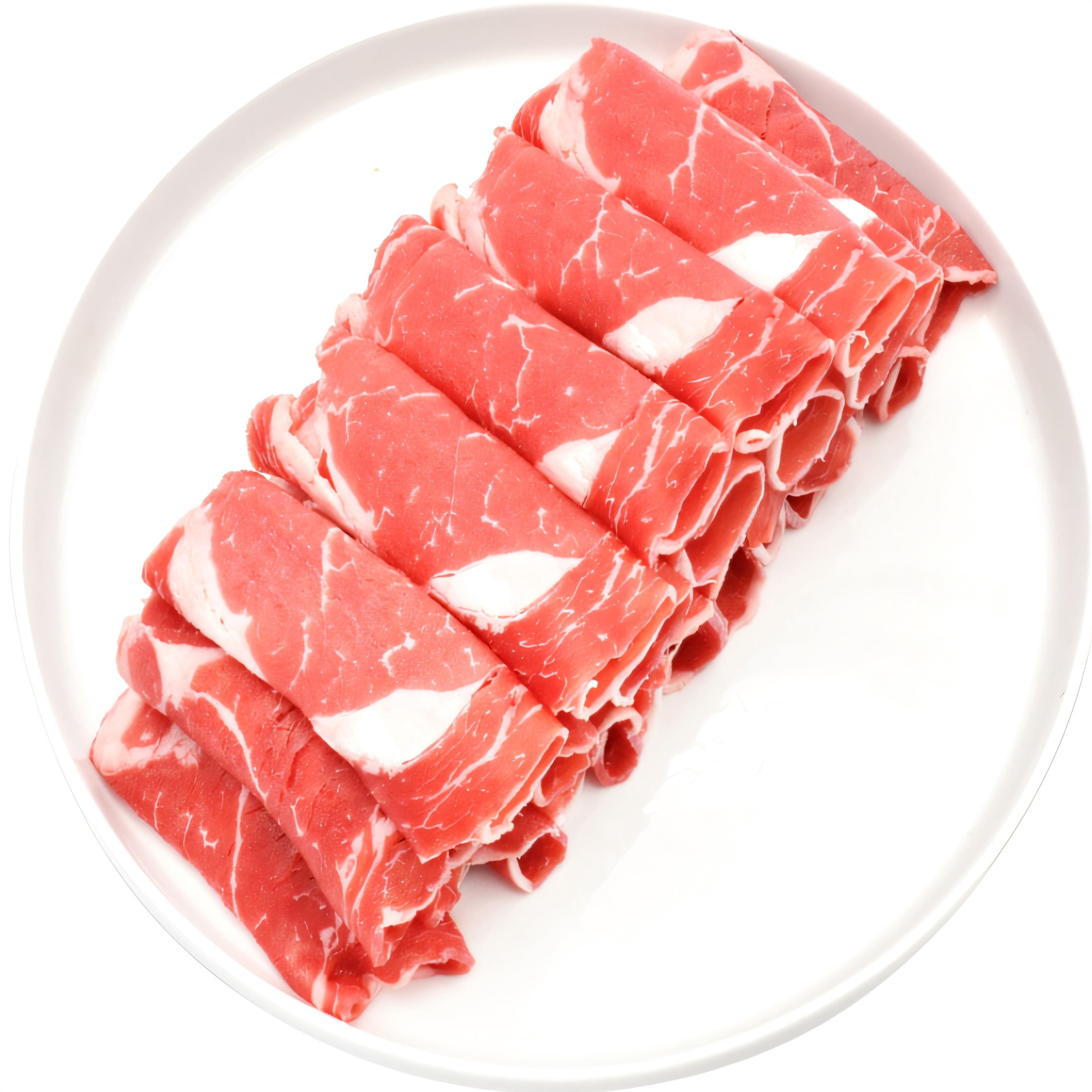 99 Ranch Premium Beef Short Plate Roll - Thin Sliced Beef Short Plate Meat For Hot Pot, Shabu Shabu, Korean BBQ, Grilling, 1lb