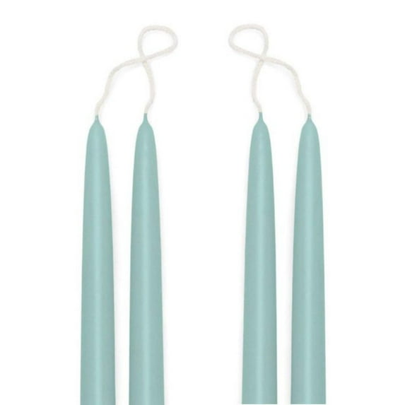 Premium Beeswax Blended Taper Candles - Two Pair Bundle - 15 Inches