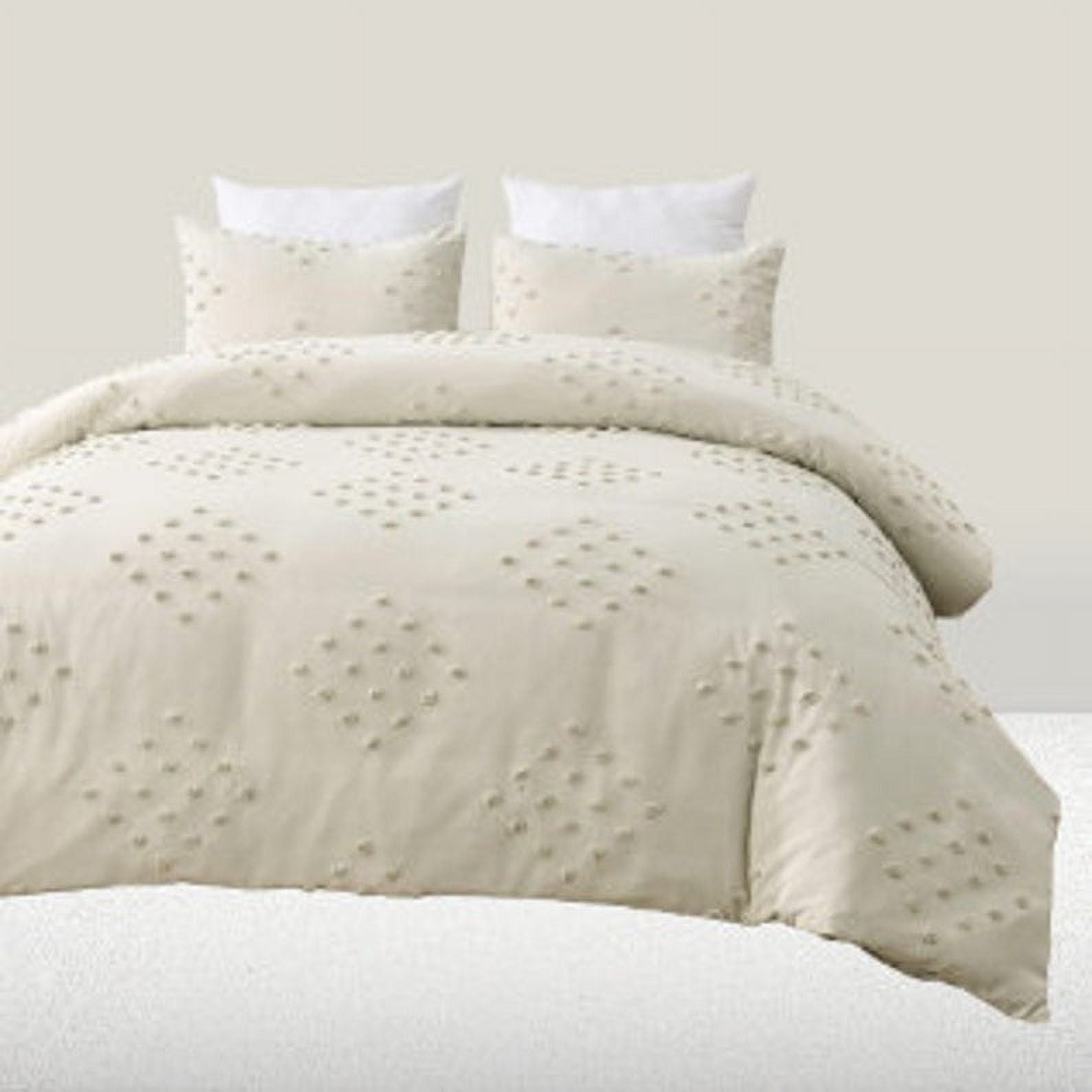 Premium Beige Duvet Cover - Soft and Stylish Bedding for a Cozy Bedroom - Queen/King Size Available