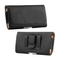 thumbnail image 1 of Premium Belt Clip Holster Phone Cover for Men, Strong Durable Magnetic Closure Belt Loop Carrying Case for 6.5 inch Phones, 1 of 6