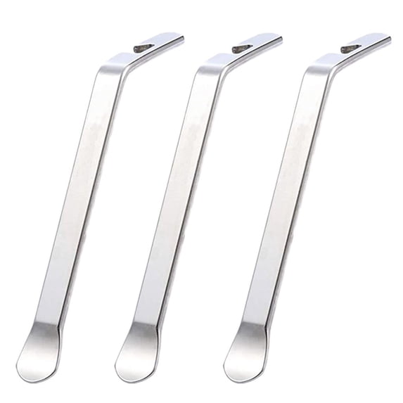 Bicycle Tire Lever 3 Pcs Iron Changing Tool for Cycling Durable Stainless Steel Ergonomic Design Easy to Use Store