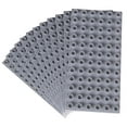 thumbnail image 1 of Premium Big Briks Light Gray Baseplate Set - 12 Pack - Compatible with All Major Brands - Large Pegs, 1 of 4