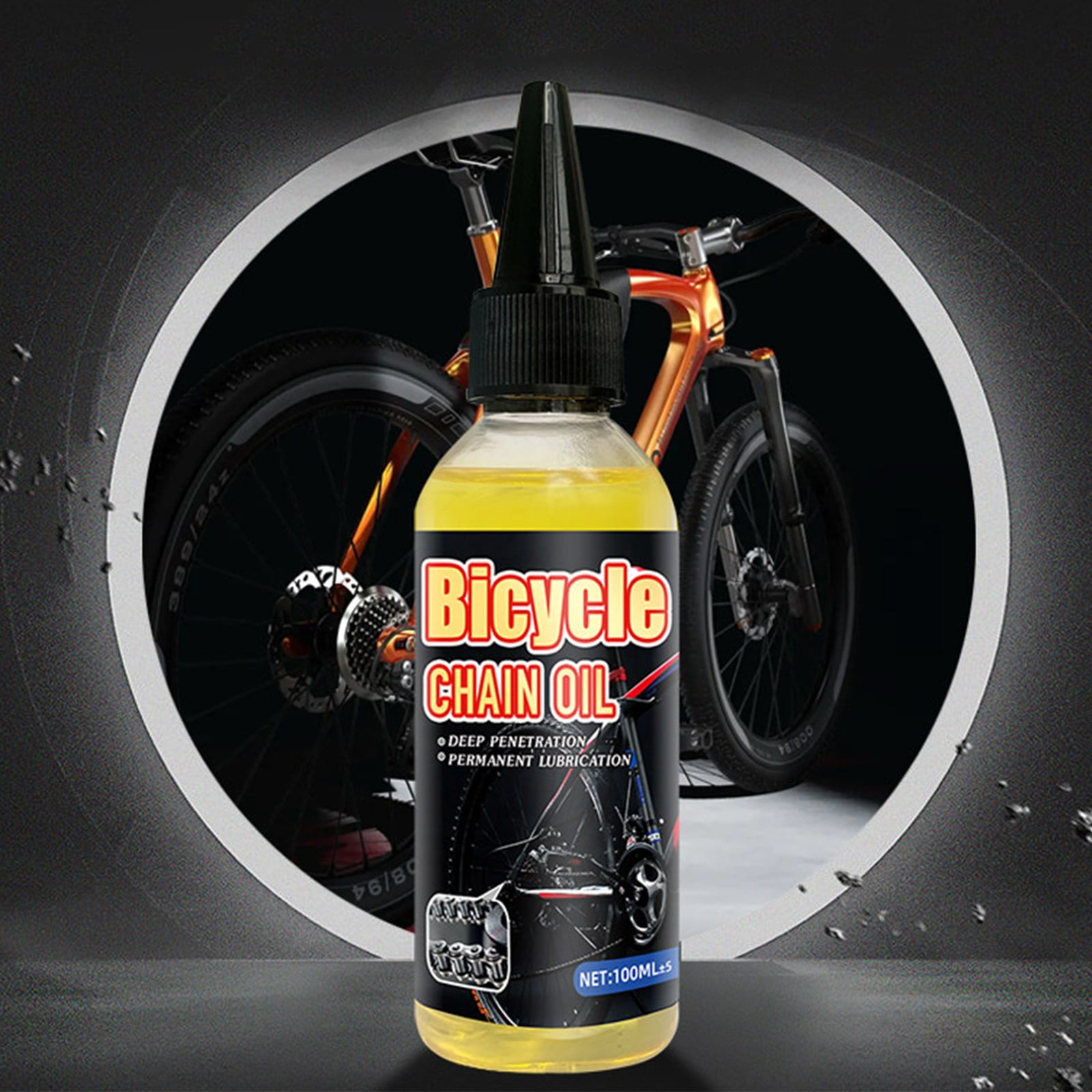 Premium Bike Chain Lubricant Oil for Mountain/Road Bikes Dirt-Resistant  Formula Reduces Friction, Prevents Rust, Extends Lifespan with Smooth  Shifting - Durable Plastic Bottle Maintenance - Walmart.com