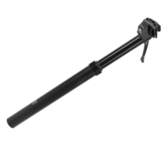 Premium Bike Hydraulic Dropper Seatpost Hand Controlled Adjustable Mountain Bicycle Seat Post Aluminum Alloy Construction 1.24 inches / 31.6 mm Diameter 18.5 inches / 47 cm Length for Cycling