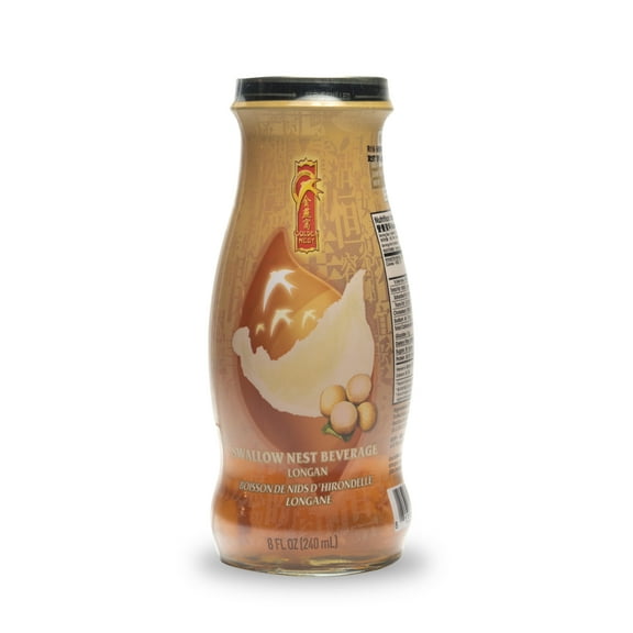 Premium Bird's Nest Drink - Longan - 12 Bottles x 240ml (8 oz.)
