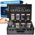 thumbnail image 1 of Premium Black 4 Row PSA Slab Case For Graded Cards | PSA Graded Card Storage Box, Graded Card Case, PSA Card Holder, PSA Case, PSA Card Case, Card Slab Cases, Graded Card Box, Sports PSA Card Storage, 1 of 7