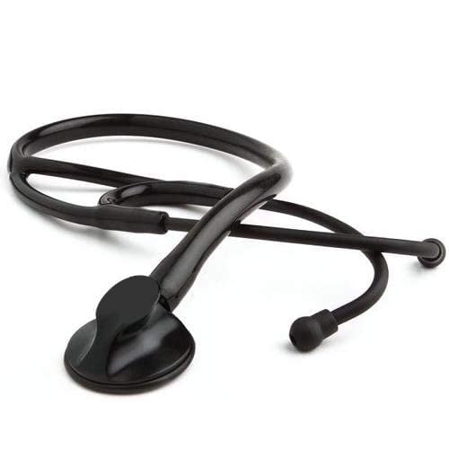 Premium Black Matte Stethoscope for Doctors & Students - (Single Head)