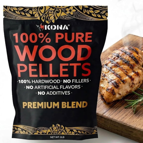Premium Blend Smoker Pellets, Intended for Ninja Woodfire Outdoor Grill, 2 lb Resealable Bag