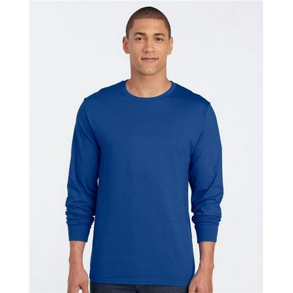 Premium Blended Ringspun Long Sleeve Crewneck T-Shirt