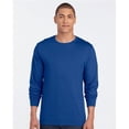 thumbnail image 1 of Premium Blended Ringspun Long Sleeve Crewneck T-Shirt, 1 of 1