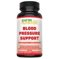 thumbnail image 1 of Premium Blood Pressure Support Supplement by SHIFAA NUTRITION | Cholesterol , Circulatory, Stress, Anxiety & Heart Health Support | With Hawthorne, Uva Ursi & Garlic | NON-GMO | HALAL | 60 Servings, 1 of 8