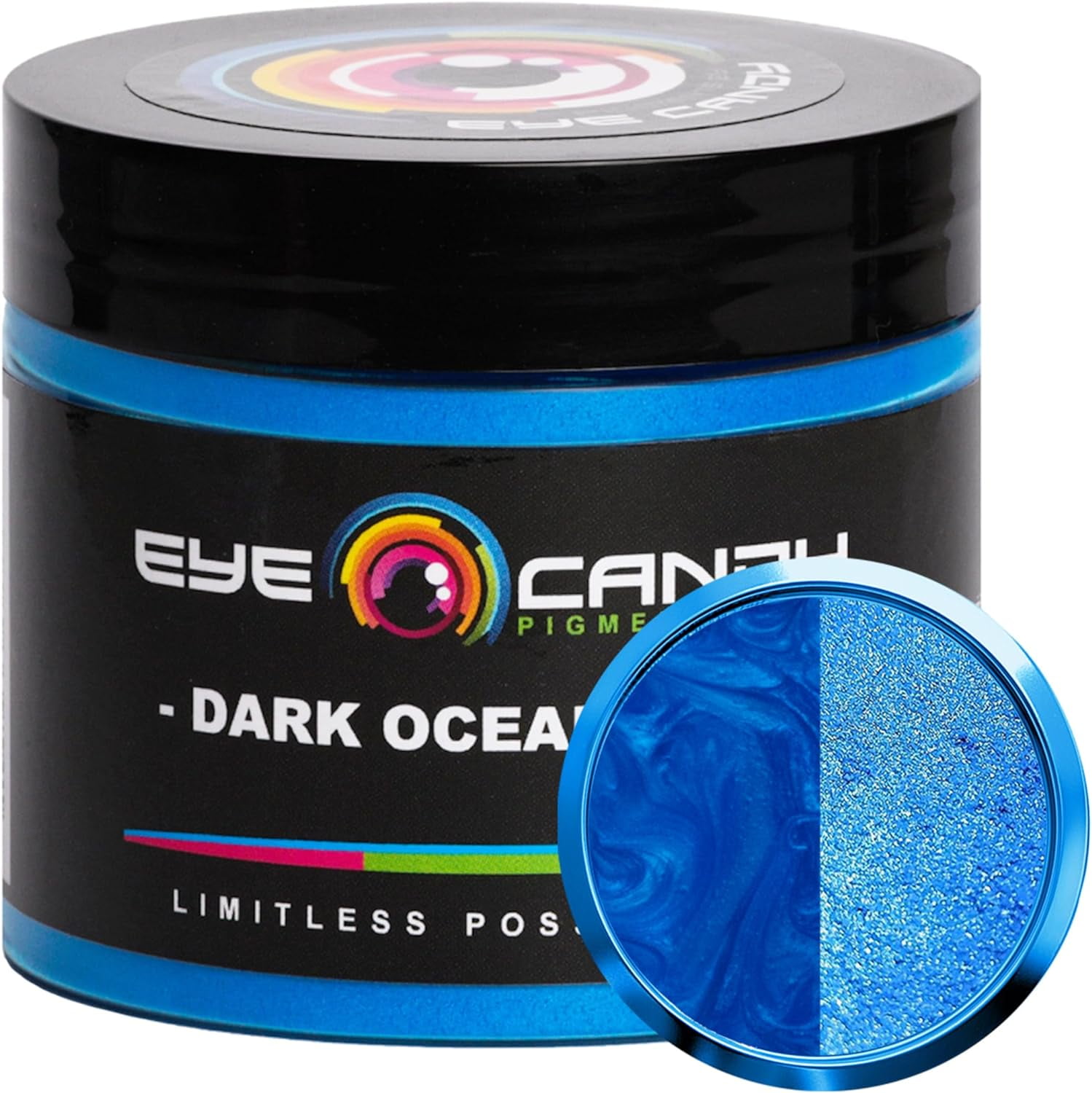 Premium Blue Mica Powder Pigment (50g) Multipurpose DIY Arts and