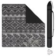 thumbnail image 1 of Premium Boho Mahjong Mat 31.5 Inches, Professional Rubber Game Table Pad Non-Slip and Noise Reducing, Large Mat for Card Games Tile Games and Board Games, 1 of 6