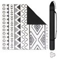 thumbnail image 1 of Premium Boho Pattern Anti-Slip Rubber Pad for Game Tables 31.5 Inch Square Mahjong Mat with Quiet Surface for Tile Play Cards and Multi-Functional Use, 1 of 7