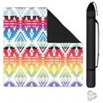 thumbnail image 1 of Premium Boho Print Large Rubber Game Mat 31.5x31.5 Inch Mahjong Table Cover Features Non-Slip Backing and Noise Dampening for Cards and Board Games, 1 of 7