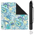 thumbnail image 1 of Premium Boho Style Large Rubber Playing Mat for Game Room 31.5 Inch Square Mahjong Table Pad Features Non-Slip Backing and Noise Dampening for Tiles and Cards, 1 of 7