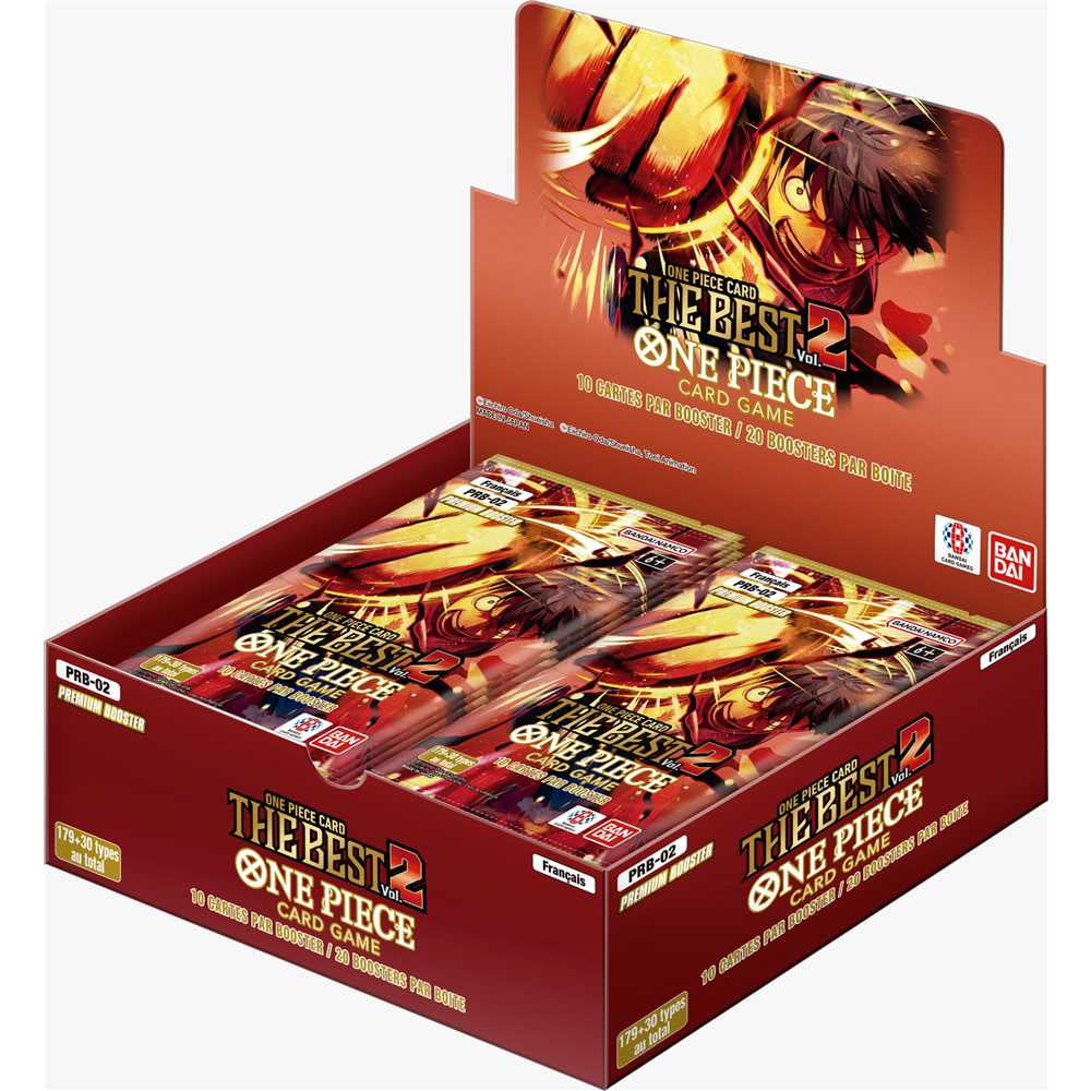 One Piece Premium Booster Box Vol. 2 The Best (PRB-02) - Walmart.com