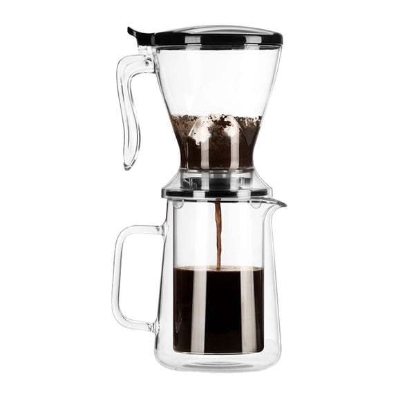 Premium Borosilicate Glass Pours Over Coffee Set 650ML Capacity Drips Filter Cup & Pots Ideal For Hand Drips Enthusiasts