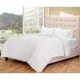 thumbnail image 1 of Premium Box Stitched All Season Down Alternative King Comforter Duvet Insert - (King, White), 1 of 5