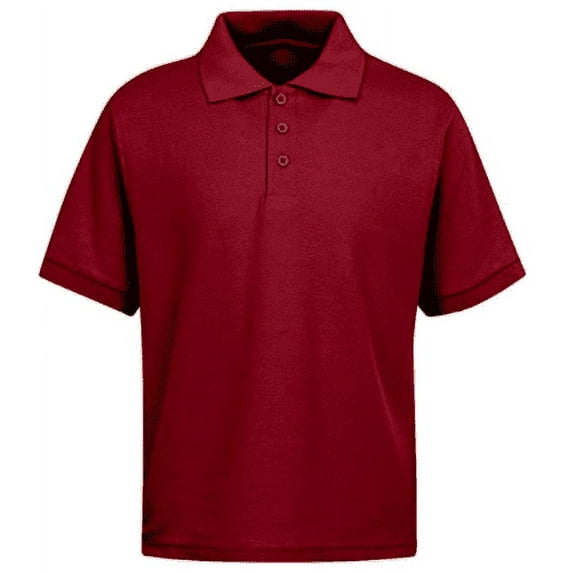 Premium Boys School Uniform Short Sleeve Polo Shirt