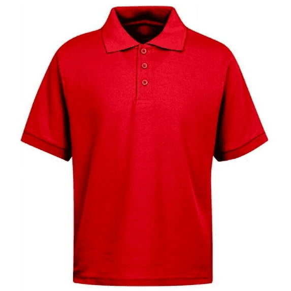 Premium Boys School Uniform Short Sleeve Polo Shirt