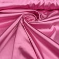 thumbnail image 1 of Valentina Textile Inc Candy Pink Bridal Satin Fabric by the Yard, Polyester, 1 of 1