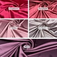 thumbnail image 1 of Premium Bridal Satin Fabric by the Yard – Luxurious, Thick & Durable 60" Wide Satin for Wedding Gowns, Dresses & Décor | Valentina Textiles Inc. ( 1 Yard, Mauve ), 1 of 1