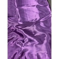 thumbnail image 1 of Premium Bridal Wedding Satin Charmeuse Fabric 60" Wide Sold by The Yard (Plum), 1 of 1