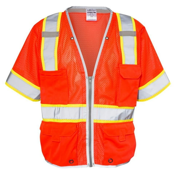 Kishigo - Premium Brilliant Series Heavy Duty Class 3 Vest - 1550-1551