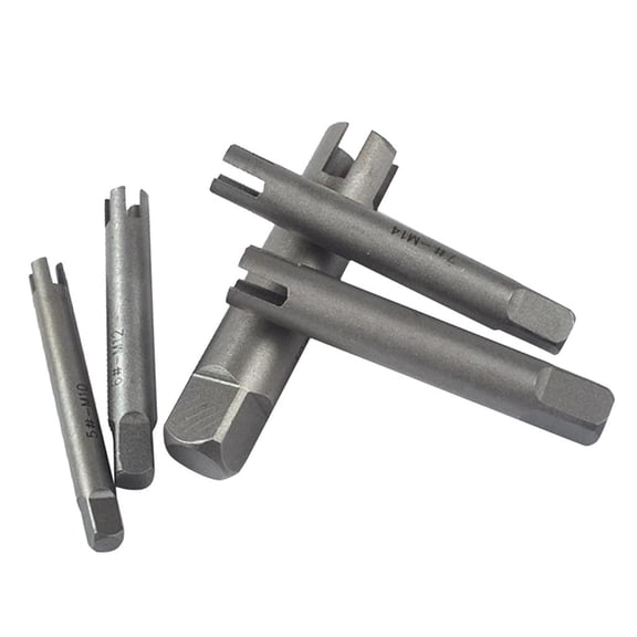 Premium Broken Head Stripped Screw Tap Extractor Set HSS -M22 - Easy To Use 5 Pcs M5-