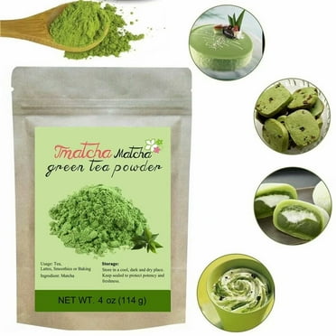 Premium CCnature 4oz New Tmatcha Matcha Green Tea Powder Culinary Pure Natural From Hand-picked Tea Leaves Gluten Free and Vegan