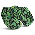 thumbnail image 1 of Premium Cactus Pattern Memory Foam Seat Cushion Ergonomic Chair Pad for Office Chair, Car, Airplane & Bleachers Sciatica, Tailbone Hip & Back Pain Relief - Chair Cushion for Long Office Workers., 1 of 5