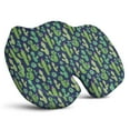 thumbnail image 1 of Premium Cactus Pattern Memory Foam Seat Cushion Ergonomic Chair Pad for Office Chair, Car, Airplane & Bleachers Sciatica, Tailbone Hip & Back Pain Relief - Chair Cushion for Long Office Workers., 1 of 5