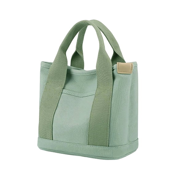 Premium Canvas Tote Bag with Crossbody Strap – Multi-Pocket Lightweght Shoulder Handbag for Daily Use, Work, Shopping & Travel