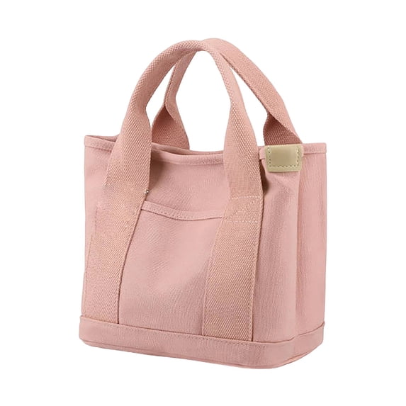 Premium Canvas Tote Bag with Crossbody Strap – Multi-Pocket Lightweght Shoulder Handbag for Daily Use, Work, Shopping & Travel