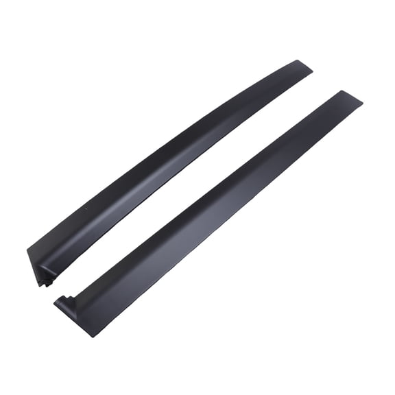 Premium Car Door Garnish Trim Pillar Sash Post Cover Replacement, Heavy Duty Car Window Pillar Protection Accent Molding Kit, Fits 2Dr 3Dr Models (58 x 5 in / 147.3 x 12.7 cm)