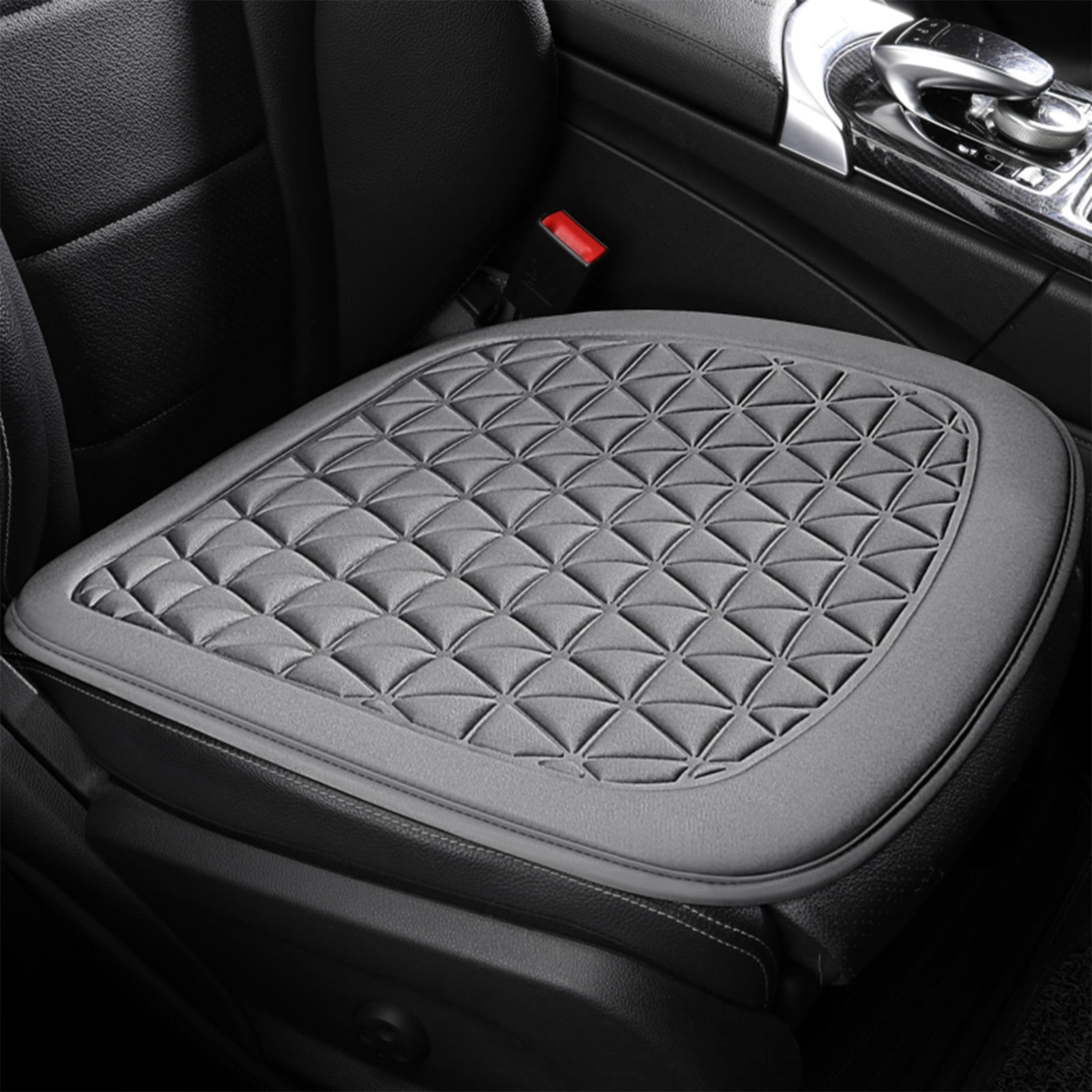 Car Cushion Seat Pair Luxury Faux Leather Car Seat Covers Front