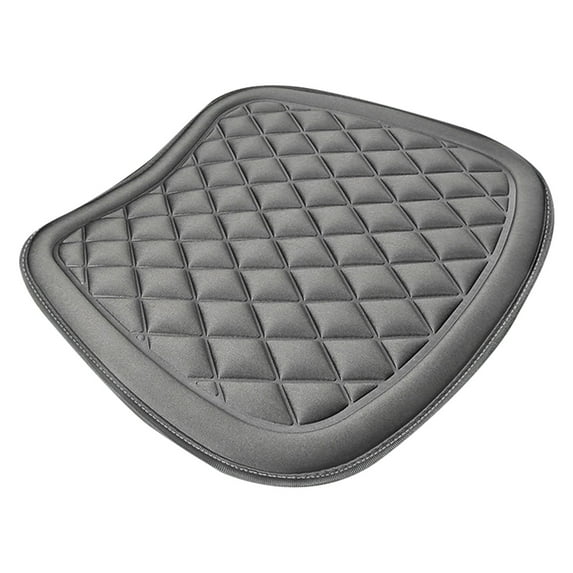 Car Seat Cushion, Driver Seat Cushion with Comfort Memory Foam & Non-Slip Rubber Bottom, Car Seat Pad Works with 95% of Vehicles and Office Chair or Home