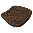 thumbnail image 1 of Car Seat Cushion, Driver Seat Cushion with Comfort Memory Foam & Non-Slip Rubber Bottom, Car Seat Pad Works with 95% of Vehicles and Office Chair or Home, 1 of 8