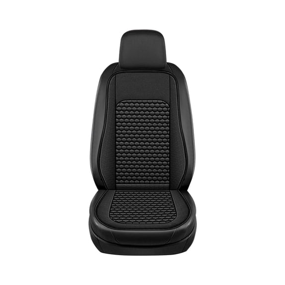 Premium Car Seat Cushion with Backrest, Breathable Ventilation, Supportive Comfort for All Seasons, Removable & Portable for Car & Home Use