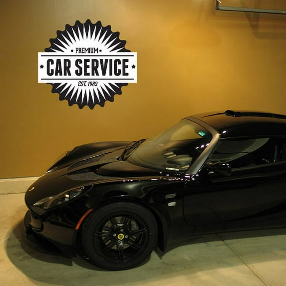Premium Car Service Sticker - 36 Inches