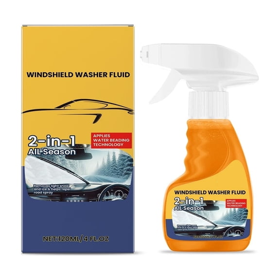Premium Car Windshield Glass Cleaner and Protectant | Long-lasting, Rain and Dust Repellent, Enhances Visibility & Night Drive Safety