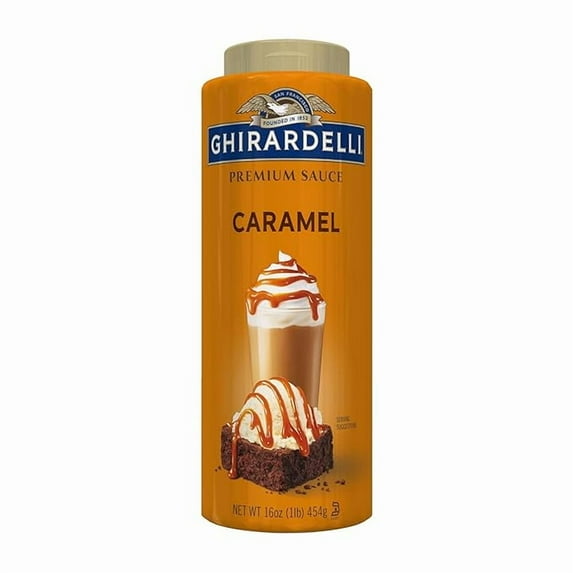 Pack of 1 Premium Caramel Sauce, 16 Oz