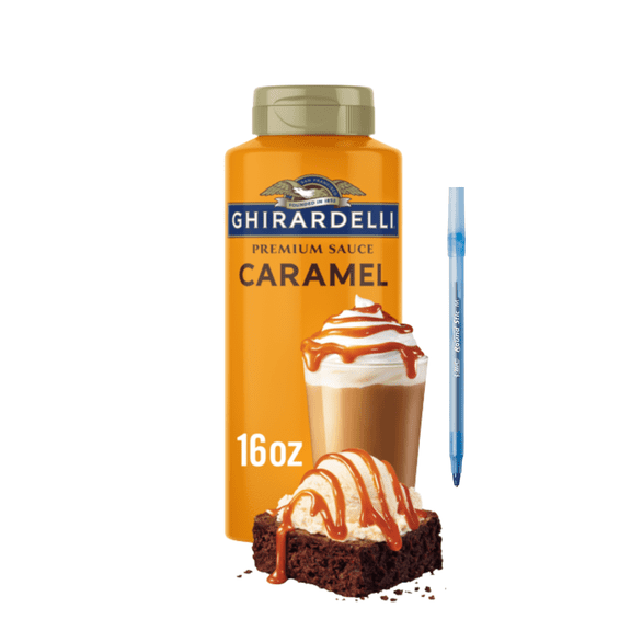 Premium Caramel Sauce, 16 oz Bottle 16 oz