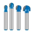 thumbnail image 1 of Premium Carbide Round Nose Router Bit Set for Woodworking, Anti-Kickback Design for Safe Cutting of Grooves and Molding, 1 of 7