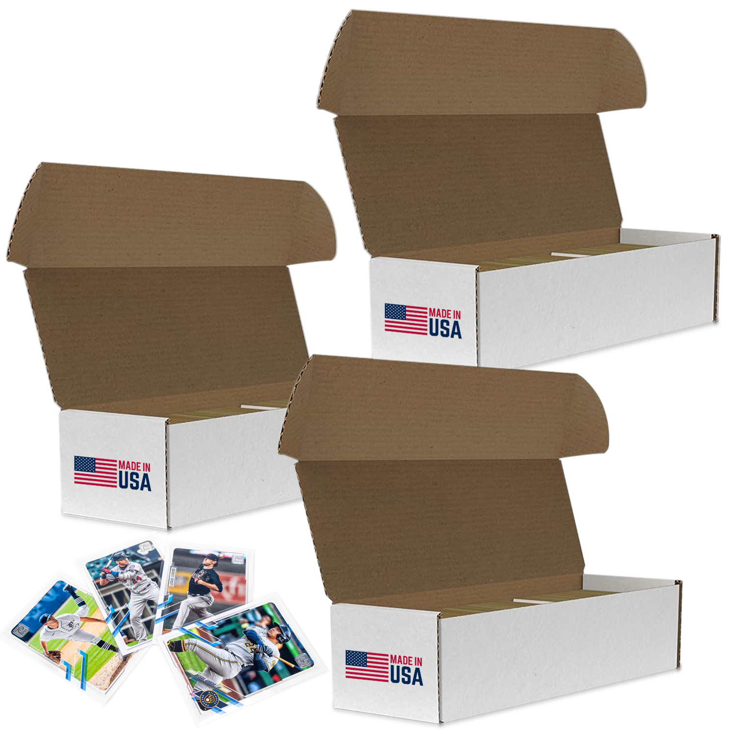 Illustration of Trading Card Storage Box