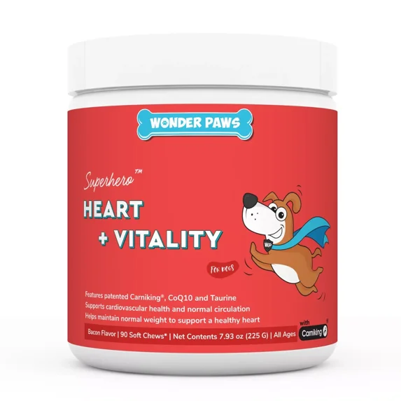 Premium Cardio Support For Dogs - Circulation, Energy & Weight Management